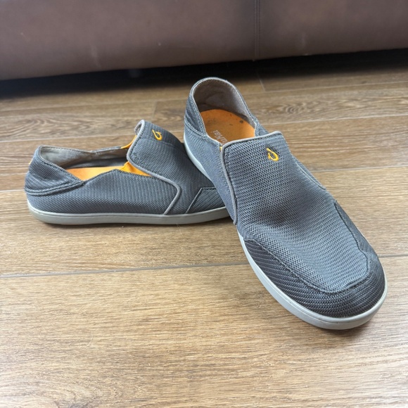 Olukai Men's Nohea Mesh Slip-On Shoes Size 13 Upper Mesh Collapsable Back - Picture 2 of 9